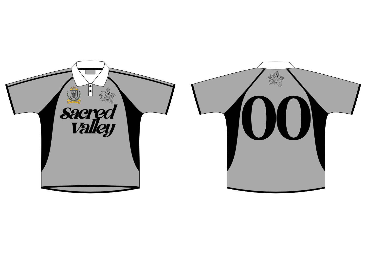 SV Gunmetal Soccer Jersey